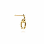 14K Yellow Plain Gold Bujukan Stud Drop Earrings - EG15632Y4JJJ-Gabriel & Co.-Renee Taylor Gallery