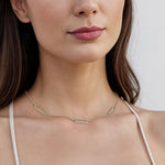14K Yellow Plain Gold Bujukan and Link Station Necklace - NK7804Y4JJJ-Gabriel & Co.-Renee Taylor Gallery