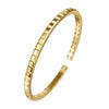 14K Yellow Gold Plain Gold Split Bangle Contemporary Collection – BG5072-62Y4JJ-Gabriel & Co.-Renee Taylor Gallery