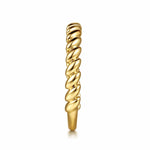14K Yellow Plain Gold Stackable Ring Contemporary Collection - LR53065Y4JJJ-Gabriel & Co.-Renee Taylor Gallery