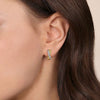 14K Yellow & White Gold Twisted 15mm Diamond Huggie Earrings - EG13851M45JJ-Gabriel & Co.-Renee Taylor Gallery