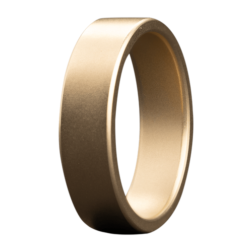 (6mm) 14k Alloy Flat Matte Finish - 14K601-AL-Heavy Stone-Renee Taylor Gallery
