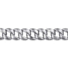 925 Sterling Silver Flat Heavy Chain Bracelet 14mm - TBM4810SVJJJ-Gabriel & Co.-Renee Taylor Gallery