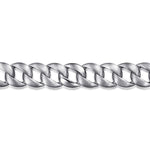 925 Sterling Silver Flat Heavy Chain Bracelet 14mm - TBM4810SVJJJ-Gabriel & Co.-Renee Taylor Gallery