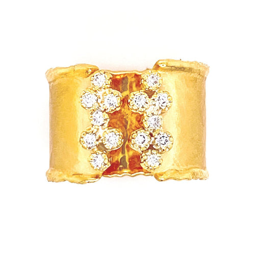 14K Gold & Diamond Ring - M1925-Marika-Renee Taylor Gallery