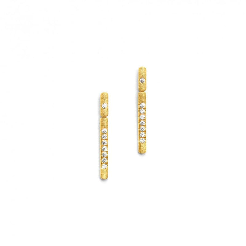 Linea Zirconia Earrings - 15541156-Bernd Wolf-Renee Taylor Gallery