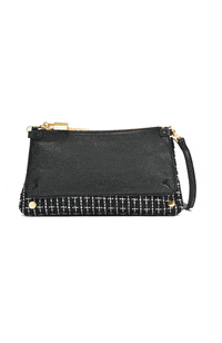 NATHAN - Midnight Trellis/Brushed Gold-Hammitt-Renee Taylor Gallery