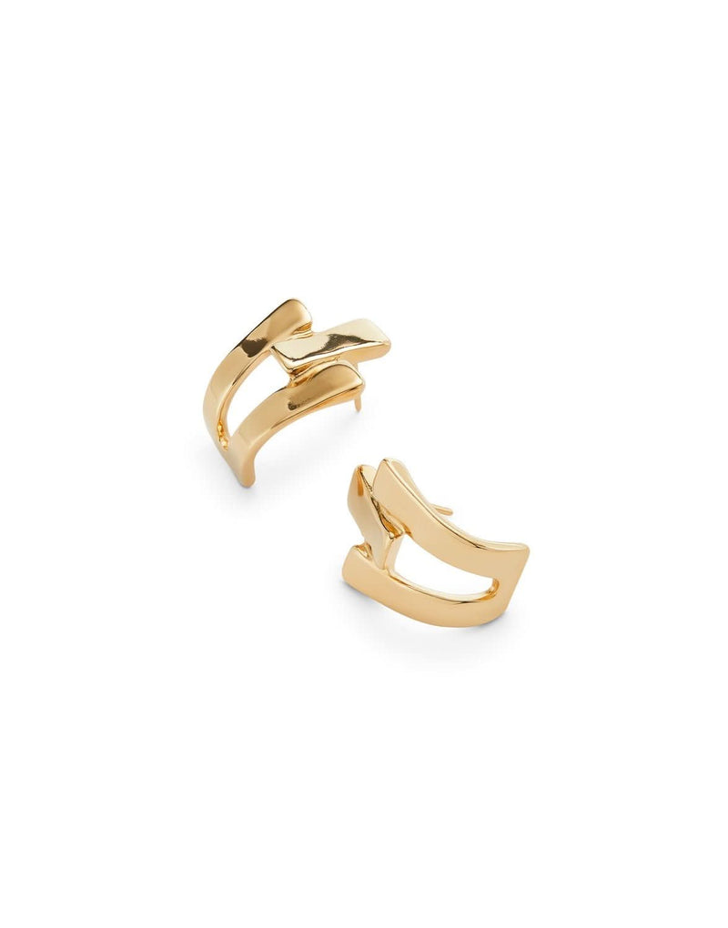 18k Gold Plated Ser Original Gold Earrings - PEN0979ORO0000U-UNO de 50-Renee Taylor Gallery