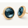 18K Jaipur London Blue Topaz Earrings - OB957 TPL01 Y 02-Marco Bicego-Renee Taylor Gallery