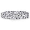 10mm 925 Sterling Silver Herringbone Men's Bracelet - TBM2122SVJJJ-Gabriel & Co.-Renee Taylor Gallery