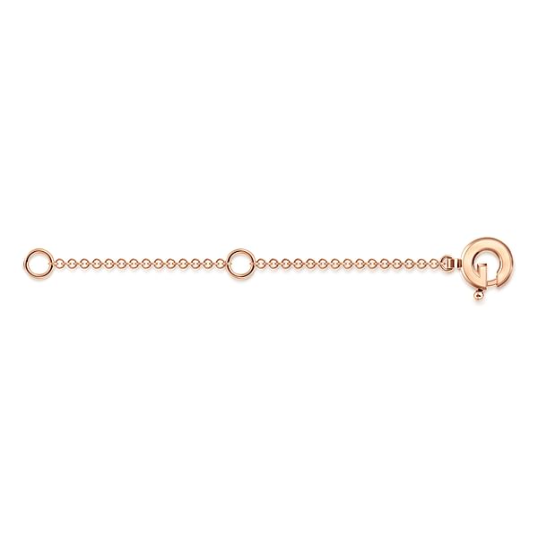 14K Rose Gold Extension Chain 2" - NK8087K4JJJ-Gabriel & Co.-Renee Taylor Gallery