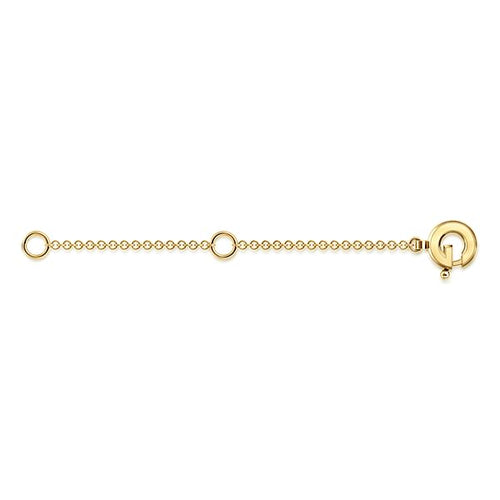 14K Yellow Gold Extension Chain 2" - NK8087Y4JJJ-Gabriel & Co.-Renee Taylor Gallery