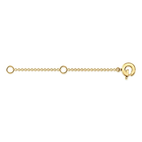 14K Yellow Gold Extension Chain 2" - NK8087Y4JJJ-Gabriel & Co.-Renee Taylor Gallery