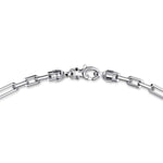 20 Inch 4.2mm 925 Sterling Silver Men's Solid Figaro Link Chain Necklace - NKM2155-20SVJJJ-Gabriel & Co.-Renee Taylor Gallery
