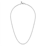 25 Sterling Silver Solid Men's Link Chain Necklace - NKM7009-Gabriel & Co.-Renee Taylor Gallery