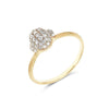 "ÉLITE" Diamonds Pave & Gold Engagement Ring- AS9-583-Nanis-Renee Taylor Gallery