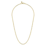 14K Yellow Gold Hollow Men's Link Chain Necklace - NKM7009-Gabriel & Co.-Renee Taylor Gallery