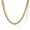 14K Yellow Gold Hollow Men's Necklace - NKM7010-Gabriel & Co.-Renee Taylor Gallery