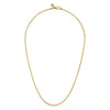 14K Yellow Gold Hollow Men's Wheat Chain Necklace - NKM7008-22Y4JJJ-Gabriel & Co.-Renee Taylor Gallery