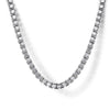 925 Sterling Silver Solid Men's Box Chain Necklace 22" 2.5mm - NKM2079-22SVJJJ-Gabriel & Co.-Renee Taylor Gallery