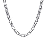 22 Inch 2.5mm 925 Sterling Silver Solid Men's Box Chain Necklace - NKM2158-22SVJJJ-Gabriel & Co.-Renee Taylor Gallery