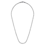 22 Inch 2.5mm 925 Sterling Silver Solid Men's Box Chain Necklace - NKM2158-22SVJJJ-Gabriel & Co.-Renee Taylor Gallery