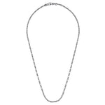 22 Inch 3mm 925 Sterling Silver Solid Figaro Chain Necklace - NKM2157-22SVJJJ-Gabriel & Co.-Renee Taylor Gallery