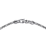 22 Inch 3mm 925 Sterling Silver Solid Figaro Chain Necklace - NKM2157-22SVJJJ-Gabriel & Co.-Renee Taylor Gallery