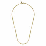 22 Inch 4mm 14K Yellow Gold Men's Hollow Ball Chain Necklace Bujukan Collection - NKM7155-22Y4JJJ-Gabriel & Co.-Renee Taylor Gallery
