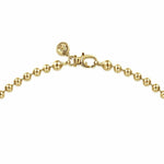 22 Inch 4mm 14K Yellow Gold Men's Hollow Ball Chain Necklace Bujukan Collection - NKM7155-22Y4JJJ-Gabriel & Co.-Renee Taylor Gallery