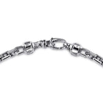 22 Inch 5.50mm 925 Sterling Silver Men's Solid Faceted Link Chain Necklace - NKM2240-22SVJJJ-Gabriel & Co.-Renee Taylor Gallery