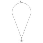 22 Inch 925 Sterling Silver Anchor Pendant Necklace - NKM2108-22SVJJJ-Gabriel & Co.-Renee Taylor Gallery