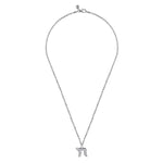 925 Sterling Silver Chai Pendant Necklace 22" - NKM2163-22SVJJJ-Gabriel & Co.-Renee Taylor Gallery