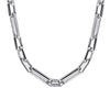 22 Inch 925 Sterling Silver Solid Figaro Chain Necklace - NKM2155-22SVJJJ-Gabriel & Co.-Renee Taylor Gallery