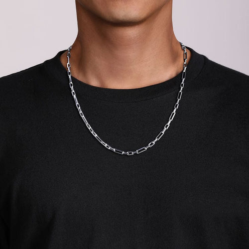 22 Inch 925 Sterling Silver Solid Figaro Chain Necklace - NKM2155-22SVJJJ-Gabriel & Co.-Renee Taylor Gallery