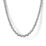 25 Sterling Silver Solid Men's Link Chain Necklace - NKM7009-Gabriel & Co.-Renee Taylor Gallery
