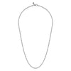 25 Sterling Silver Solid Men's Link Chain Necklace - NKM7009-Gabriel & Co.-Renee Taylor Gallery