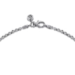 25 Sterling Silver Solid Men's Link Chain Necklace - NKM7009-Gabriel & Co.-Renee Taylor Gallery