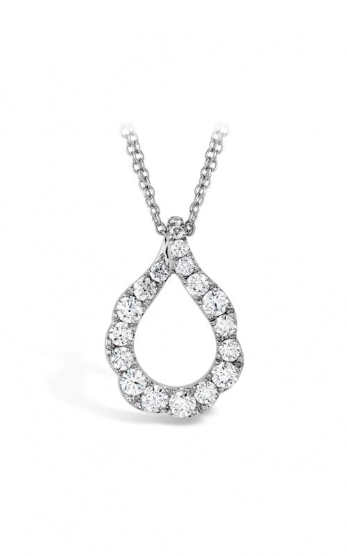 Lorelei Crescent Diamond Floral Pendant- HFPDLCST01008W-Hearts on Fire-Renee Taylor Gallery