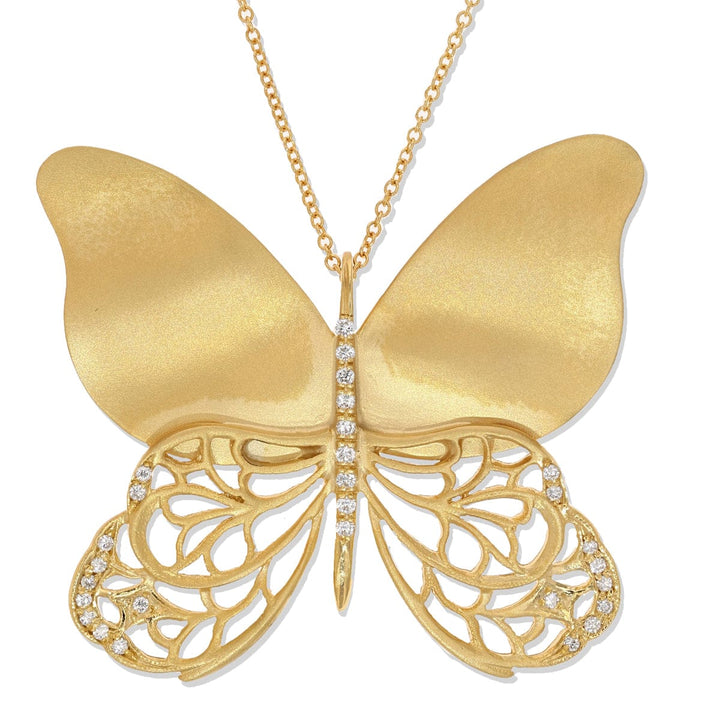 14K Gold & Diamond Necklace - M4107-Marika-Renee Taylor Gallery