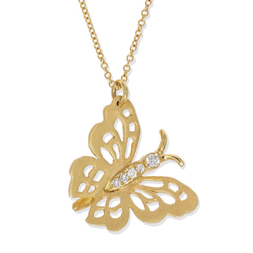 14K Gold Necklace & Diamond - M4127-Marika-Renee Taylor Gallery