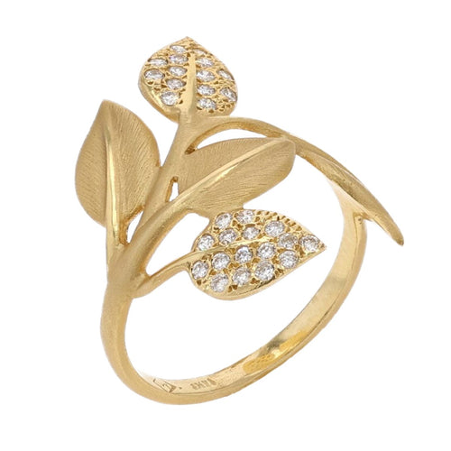 Marika 14k Gold & Diamond Ring - M4475-Marika-Renee Taylor Gallery