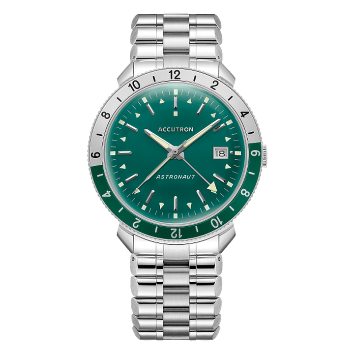 Astronaut Watch - Green - 26B205-Accutron-Renee Taylor Gallery