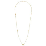 14K Yellow Gold 28" Graduating Bujukan Station Necklace - NK6573-28Y4JJJ-Gabriel & Co.-Renee Taylor Gallery