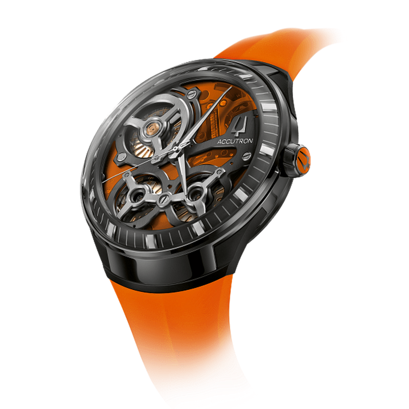 DNA Casino Watch - Orange-Accutron-Renee Taylor Gallery