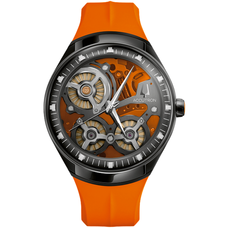 DNA Casino Watch - Orange-Accutron-Renee Taylor Gallery