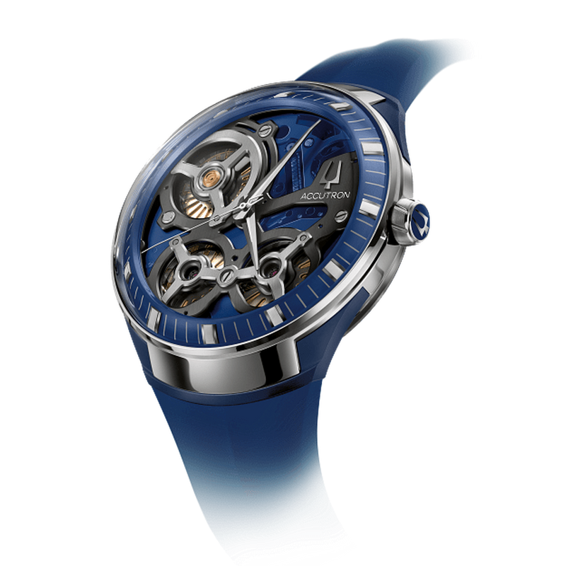 DNA Casino Watch - Blue-Accutron-Renee Taylor Gallery