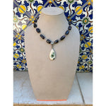 Amethyst & Ocean Jasper Necklace-Carol Kahn-Renee Taylor Gallery