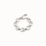 Details Sterling Silver Plated Bracelet - PUL2335AZUMTL0M-UNO de 50-Renee Taylor Gallery
