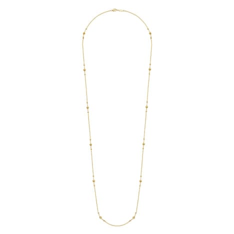 14K Yellow Gold 32" Bujukan Station Necklace - NK6447Y4JJJ-Gabriel & Co.-Renee Taylor Gallery